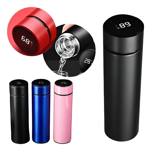 ✨Termo Digital Inteligente 500 ml - LuNova Thermo® + Filtro de té✨